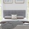 Costway Full/Queen Size Headboard Linen Fabric Upholstered Button Tufted Solid Wood Leg